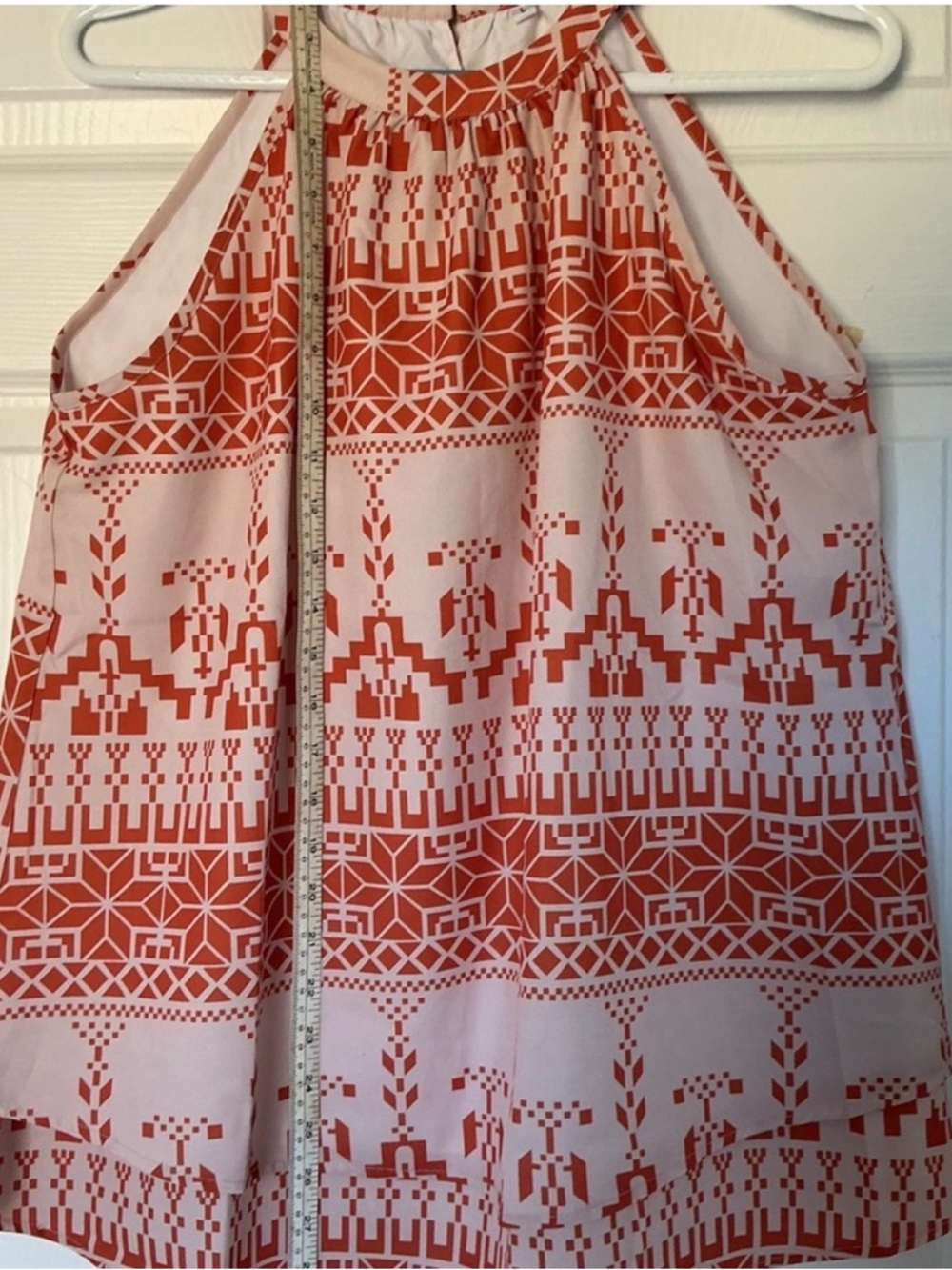 Pretty Patterned Halter Top - Picture 5 of 7